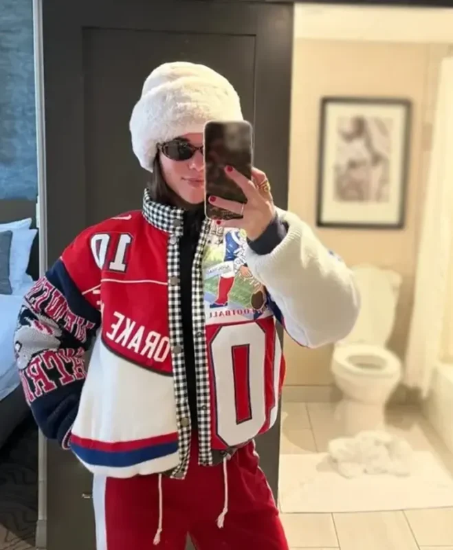 Drake Maye Wife Jacket - Image 3