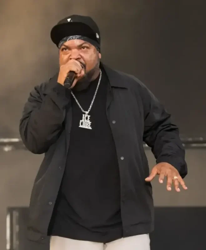 2026 Music Festival Ice Cube Black Jacket - Image 2