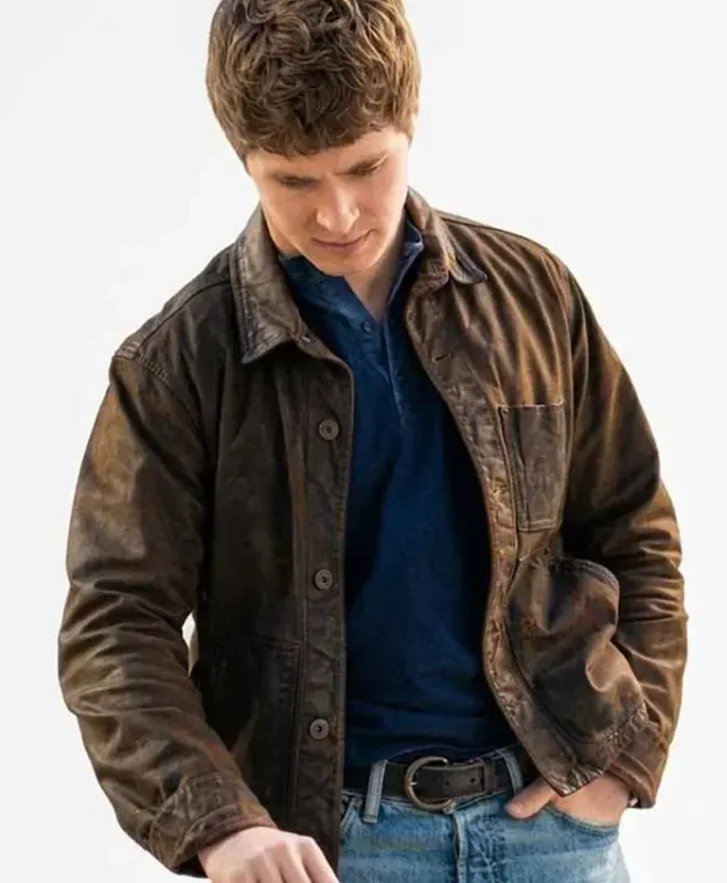 9-1-1 Nashville Ryan Hart Brown Leather Jacket