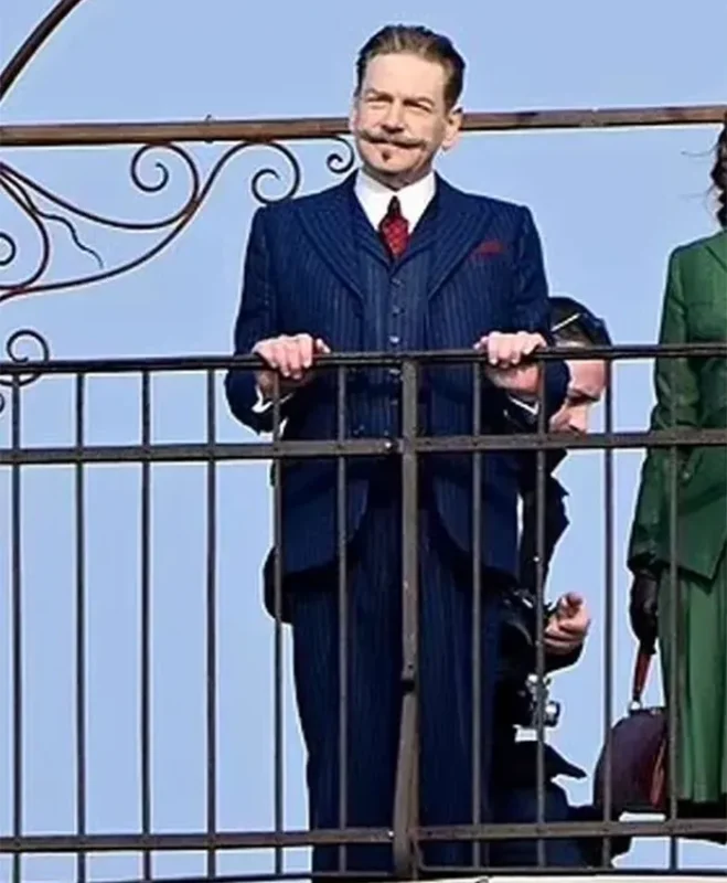 A Haunting in Venice Kenneth Branagh Blue Coat