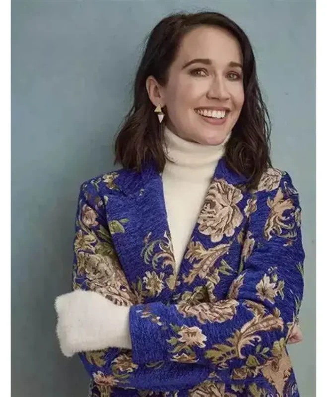 A Little Prayer 2023 Anna Camp Printed Coat