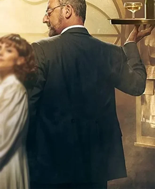 A Private Affair Jean Reno Grey Blazer - Image 3