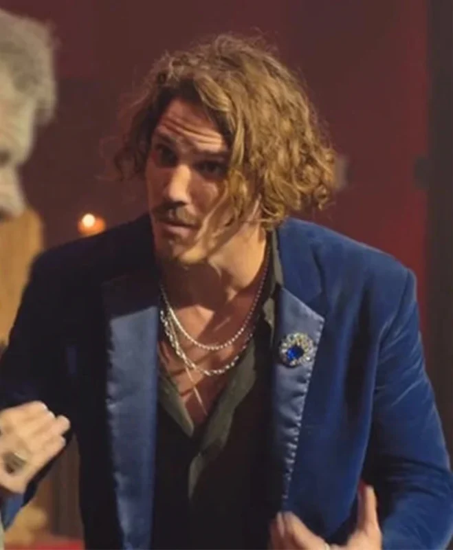A Vampire in the Family Romulo Arantes Neto Blue Coat - Image 3