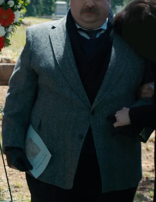 Aaron Munoz Stranger Things Grey Coat