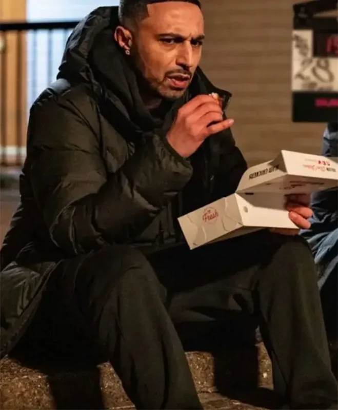 Adam Deacon Sumotherhood Black Hooded Coat - Image 2