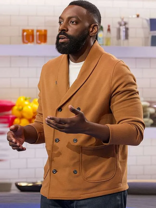 Alex Vs America S05 Eric Adjepong Brown Peacoat