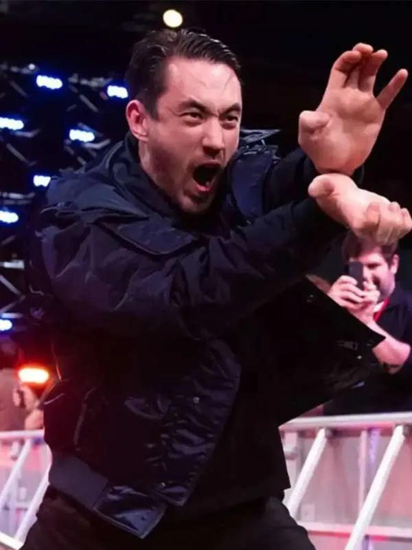 WWE Street Fighter Event Andrew Koji Blue Jacket - Image 2