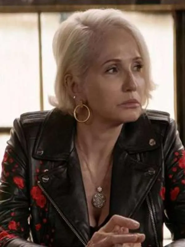 Janine Cody Animal Kingdom Black Leather Jacket - Image 3