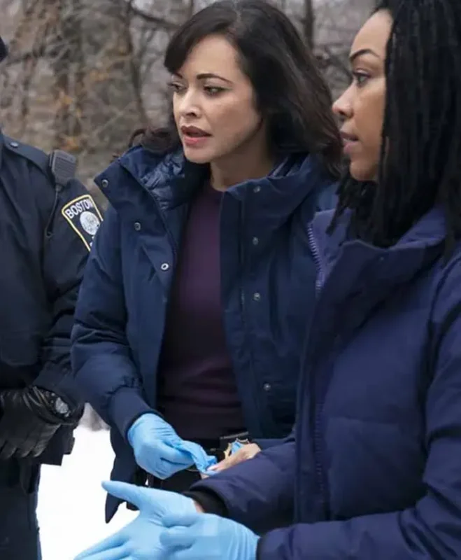 Boston Blue Maria Baez Blue Jacket - Image 2