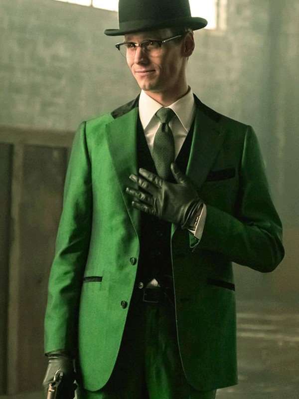Cory Michael Smith Gotham Green Blazer - Image 3