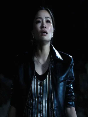 Cate Randa Monarch Legacy of Monsters S02 Cropped Leather Jacket