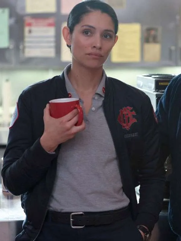 Stella Kidd Chicago Fire Blue Jacket