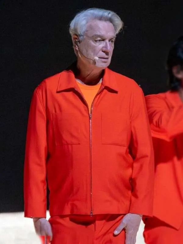 Coachella 2026 David-Byrne Orange Jacket - Image 2