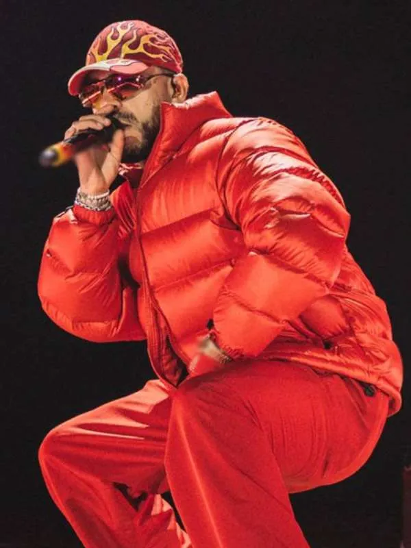 Colombia Ryan Castro Red Puffer Jacket - Image 4
