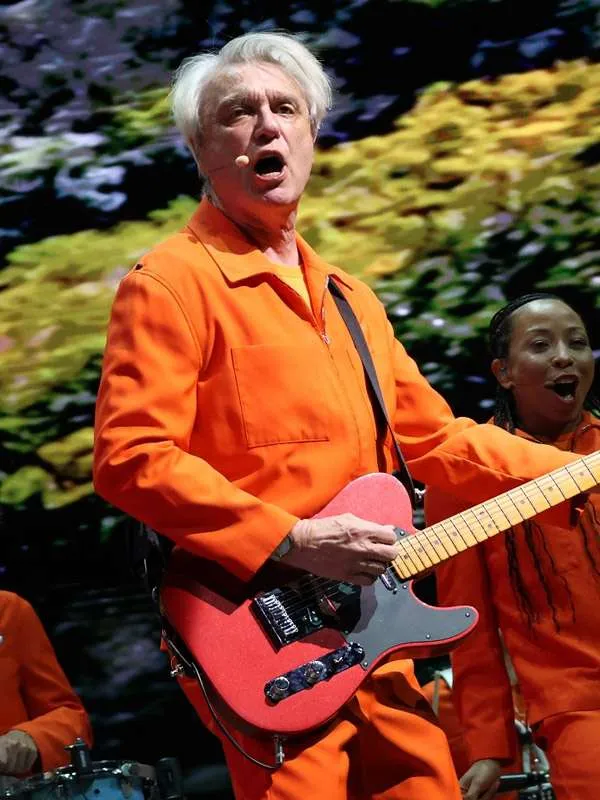 Coachella 2026 David-Byrne Orange Jacket - Image 3