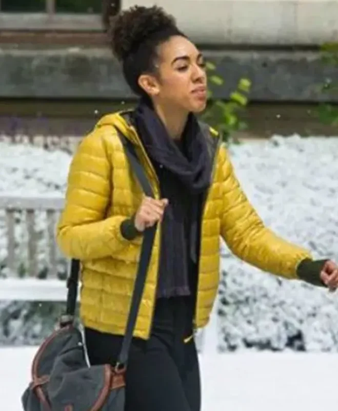 Doctor Who Bill Potts Puffer Jacket - Image 2