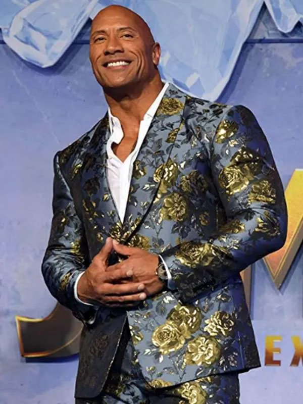 Dwayne Johnson Jumanji The Next Level Suiting Blazer