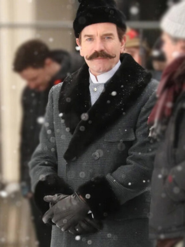Ewan McGregor A Gentleman In Moscow 2024 Grey Coat - Image 2
