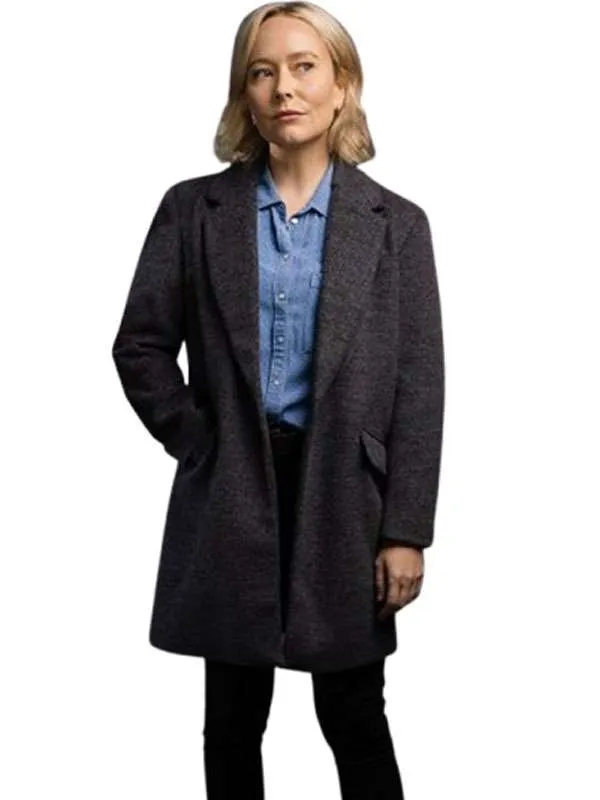 Fern Sutherland The Brokenwood Mysteries S09 Wool Coat