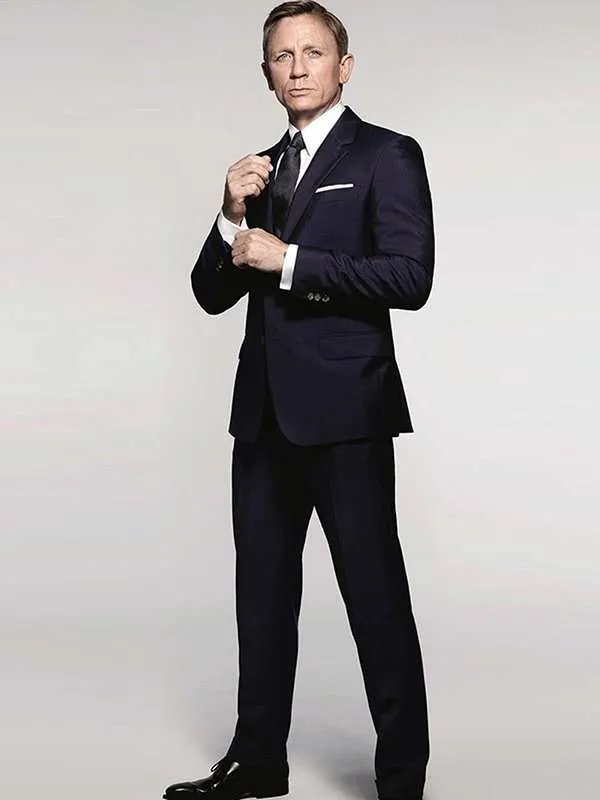 James Bond Spectre Navy Blue Coat - Image 2