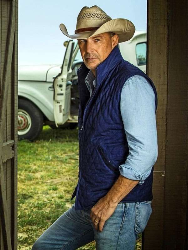 John Dutton Blue Vest