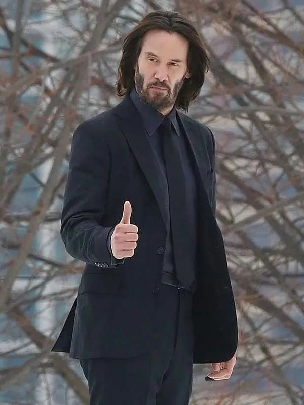 Keanu Reeves John Wick: Chapter 4 Black Coat