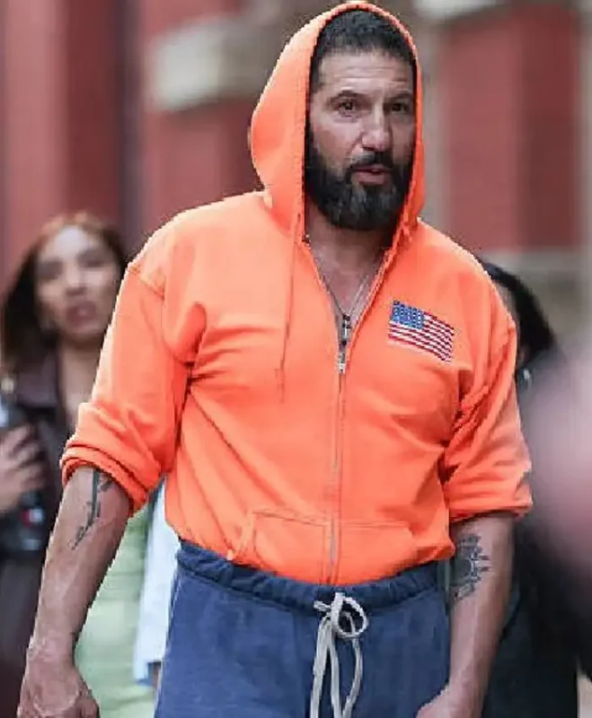 Jon Bernthal USA Flag Hoodie