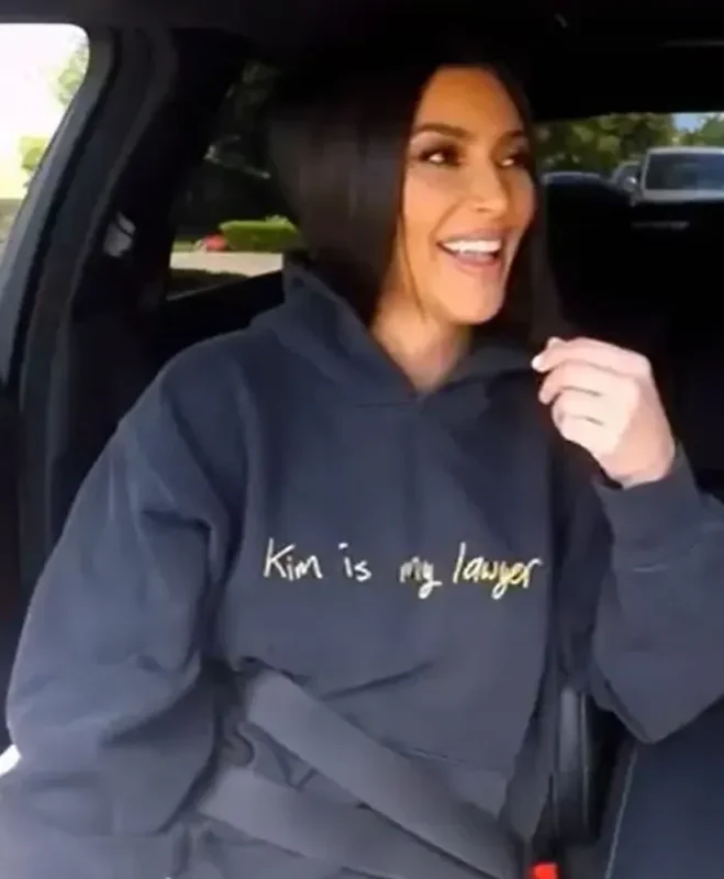 Kim Is My Lawyer Black Hoodie