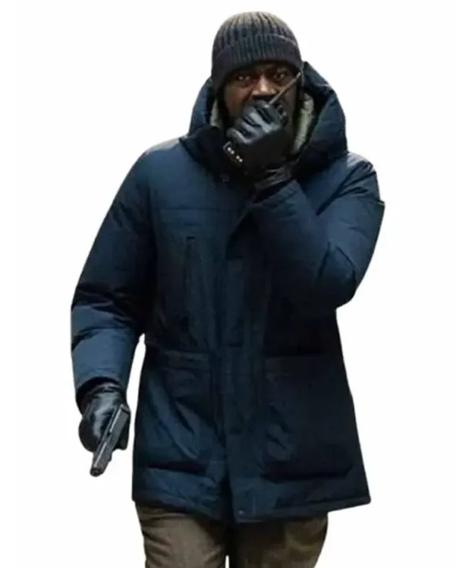 Law and Order David Ajala Puffer Hooded Jacket
