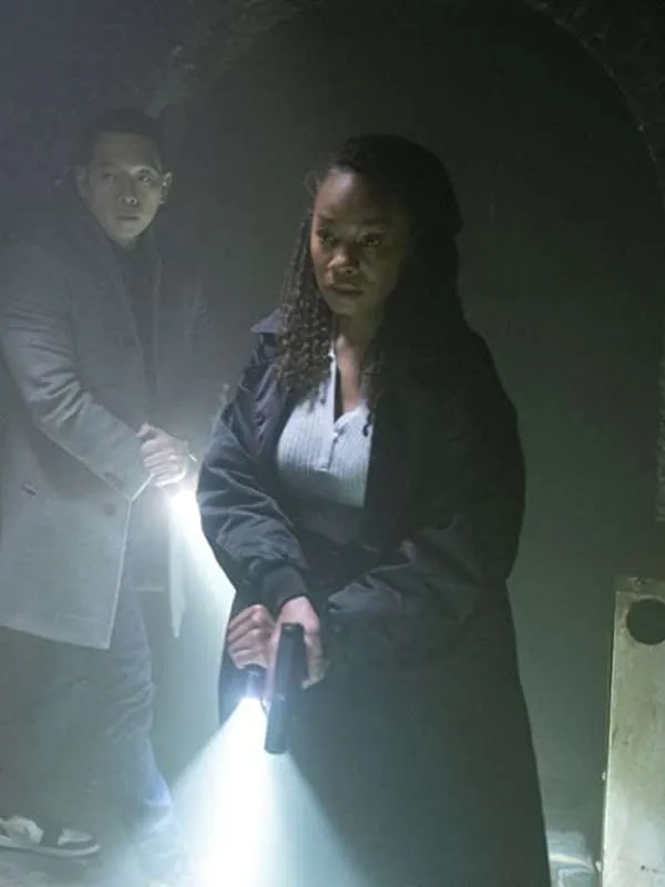 Anika Noni Rose Let the Right One In Black Trench Coat
