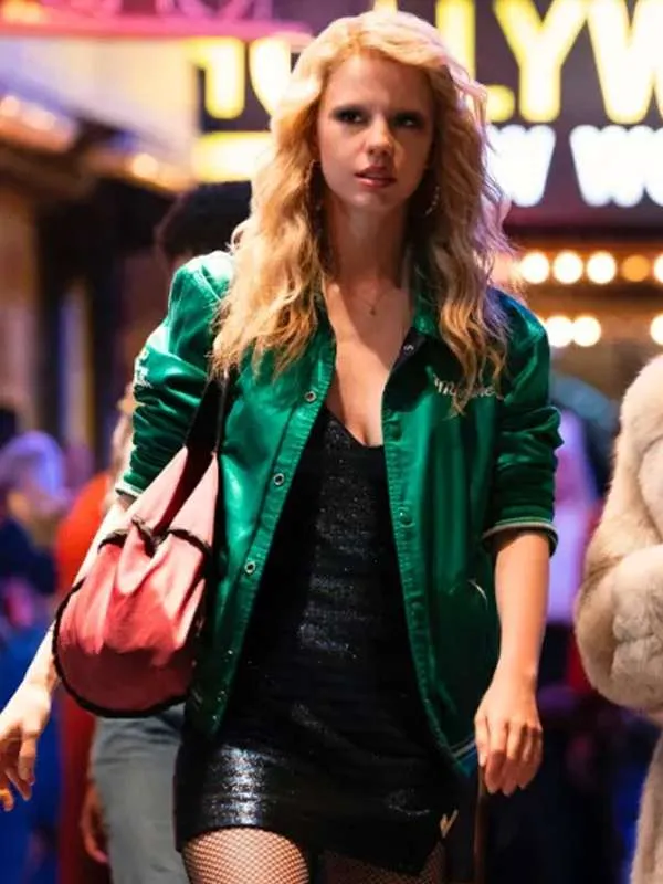 Mia Goth MaXXXine Green Jacket
