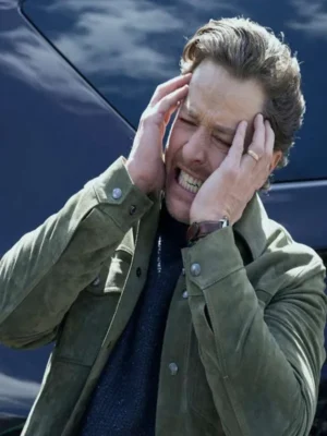 Ben Stone Manifest S04 Suede Jacket Front View - Iconic TV Show Style