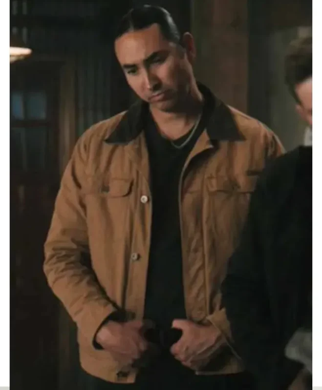 Marshals Miles Kittle Brown Cotton Jacket - Image 2