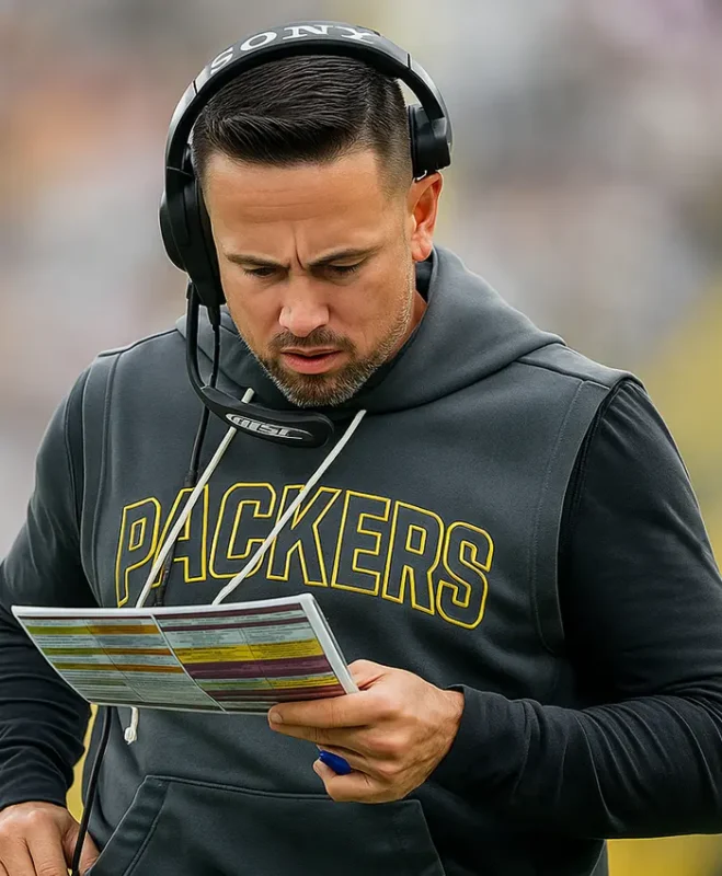 Matt Lafleur Packers Grey Hoodie