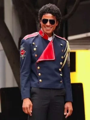 Michael Jaafar Jackson Blue Jacket
