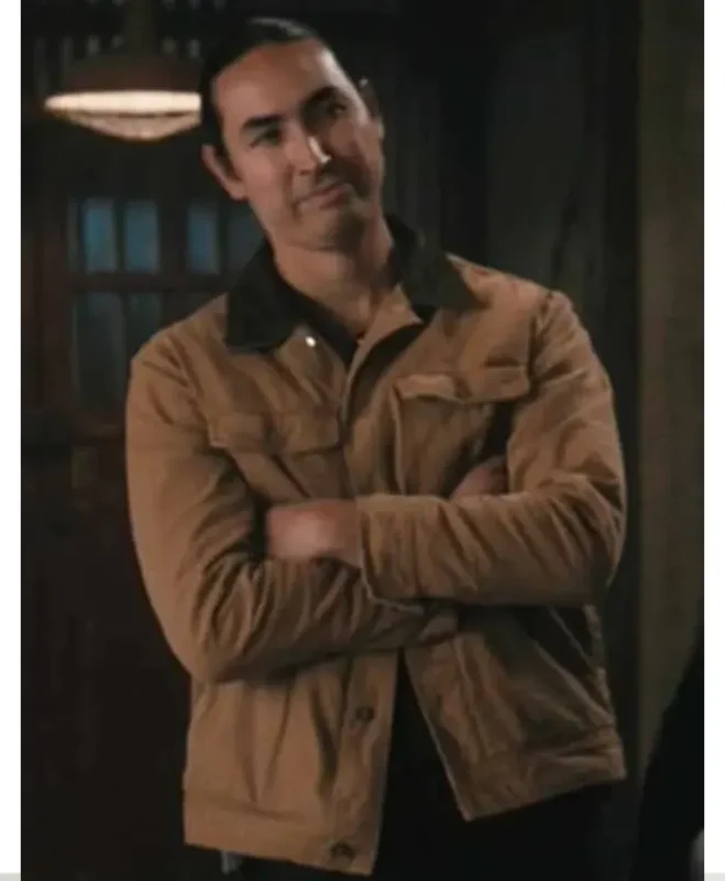 Marshals Miles Kittle Brown Cotton Jacket - Image 3