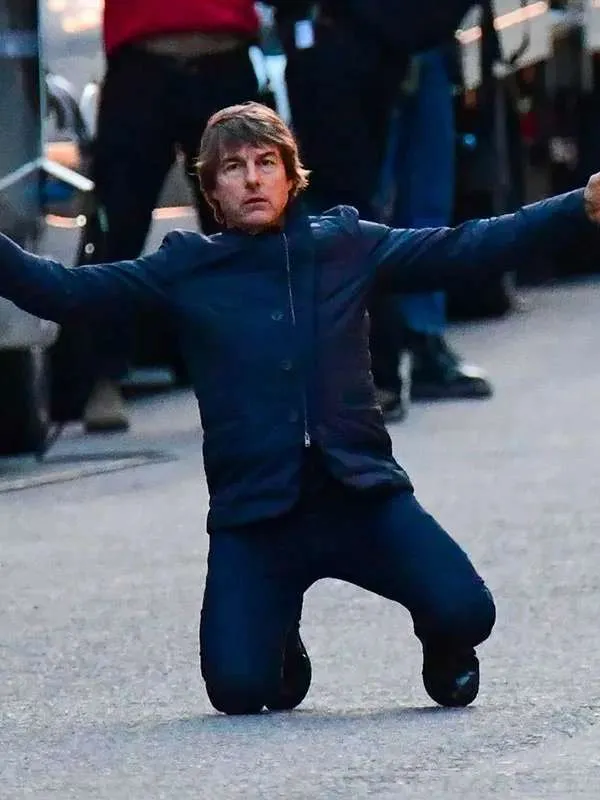 Tom Cruise Mission Impossible The Final Reckoning Blue Jacket - Image 4
