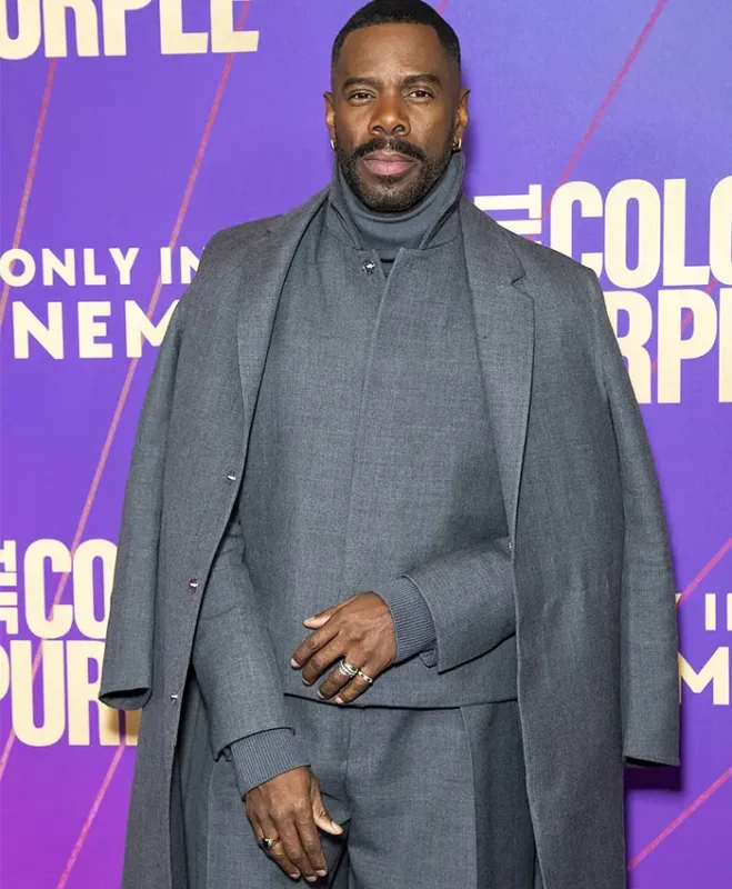 Mister The Color Purple Trench Coat