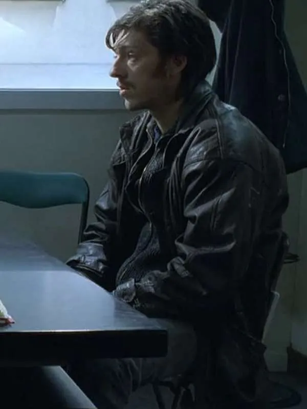 Vincent Cassel Read My Lips Brown Leather Jacket - Image 3