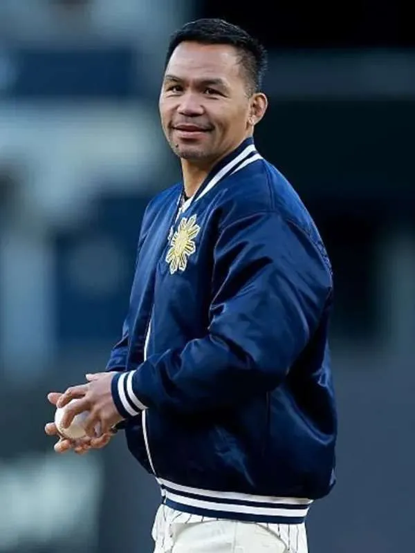 Manny Pacquiao NY Yankees Blue Jacket - Image 4