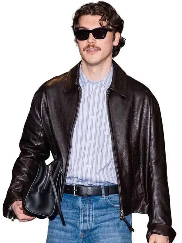 NYC Jake Innanen Brown Leather Jacket