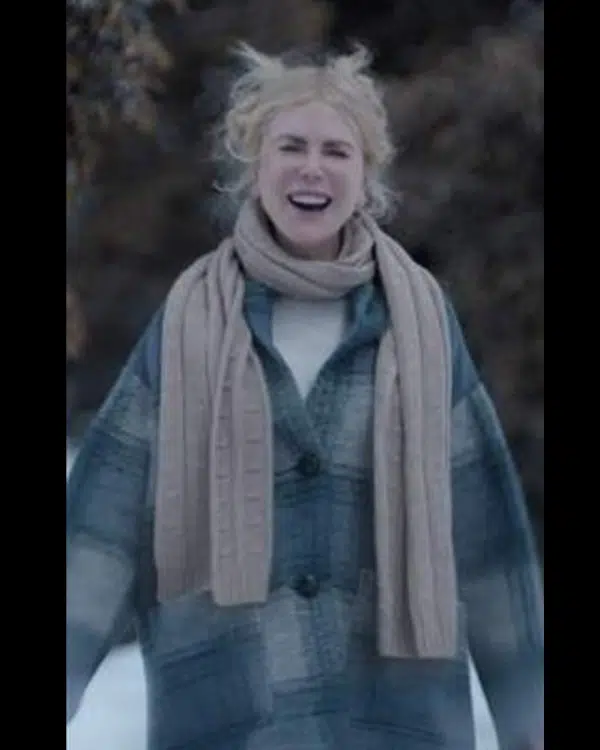 Nine Perfect Strangers Nicole Kidman Plaid Coat