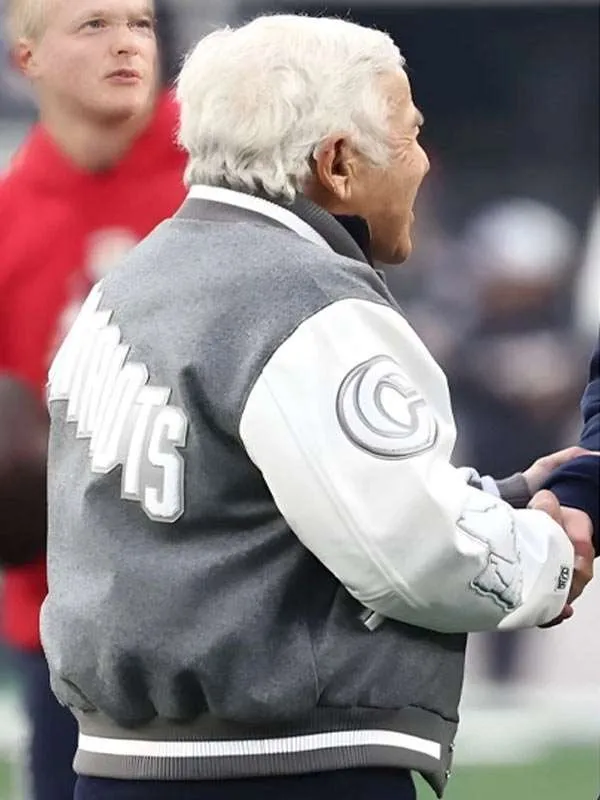 Robert Kraft Patriots Letterman Jacket - Image 2