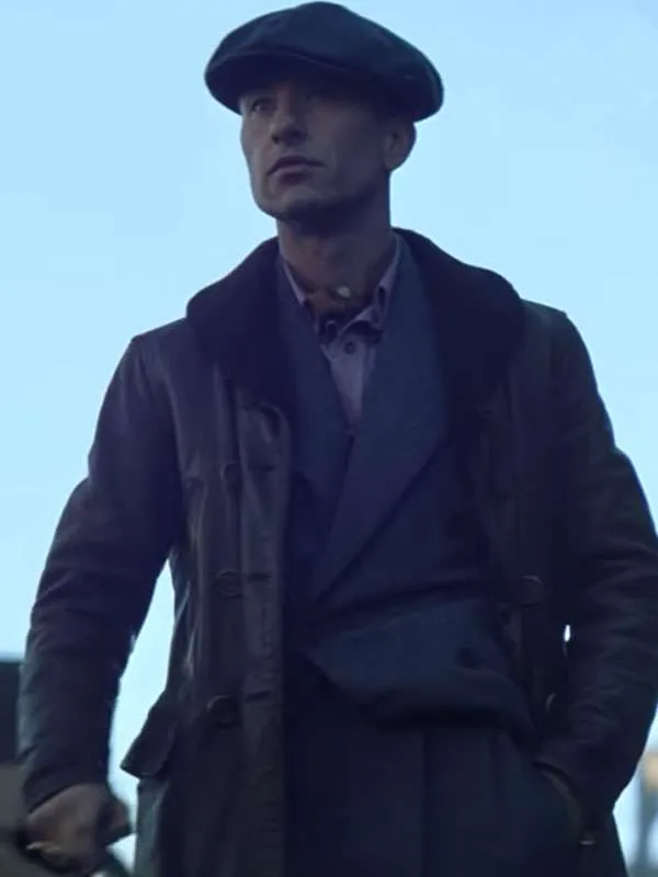 Barry Keoghan Peaky Blinders The Immortal Man Leather Jacket - Image 2