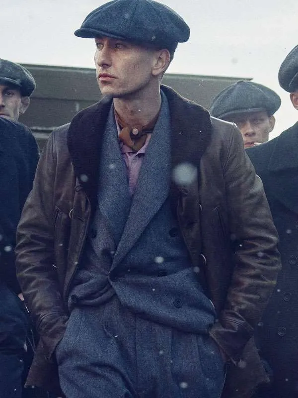 Barry Keoghan Peaky Blinders The Immortal Man Leather Jacket