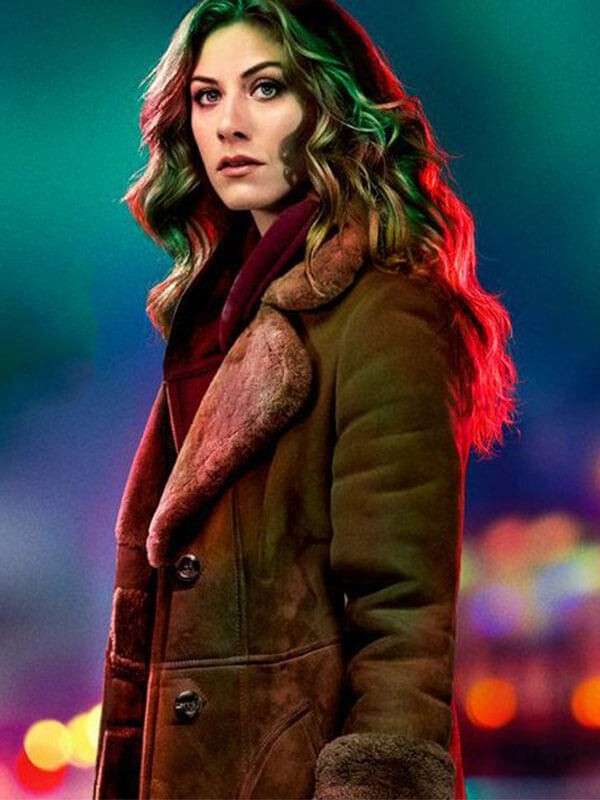 In The Dark Murphy Mason Shearling Coat - Image 3