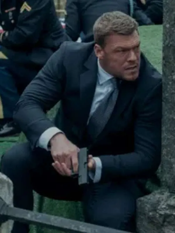 Reacher S02 Jack Reacher Black Coat - Image 2