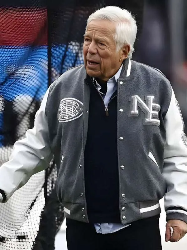 Robert Kraft Patriots Letterman Jacket