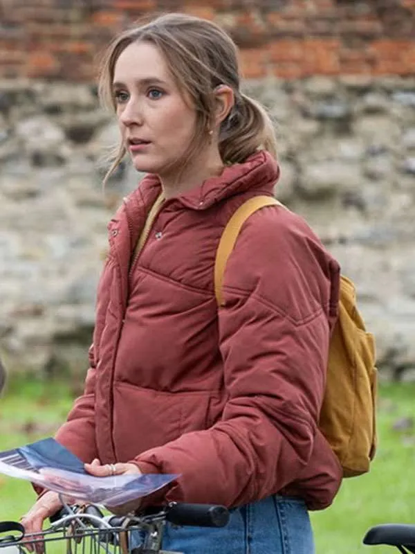 Rose Ayling-Ellis Code Of Silence S01 Puffer Jacket - Image 3