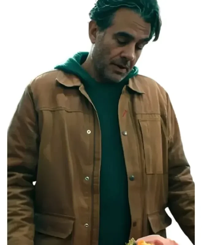 Scarpetta Pete Marino Brown Cotton Jacket